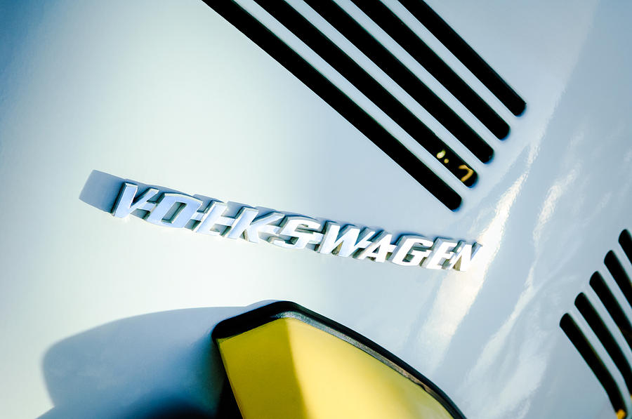 Volkswagen VW Emblem #1 Photograph by Jill Reger