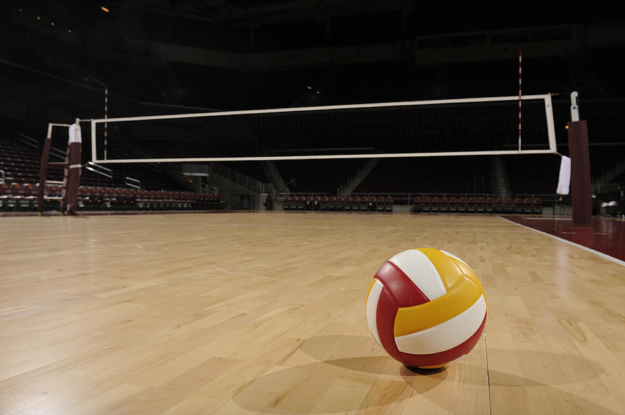 Volleyball in an empty gym #1 Photograph by Matt_Brown Volleyball in an empty gym #1 Photograph by Matt_Brown