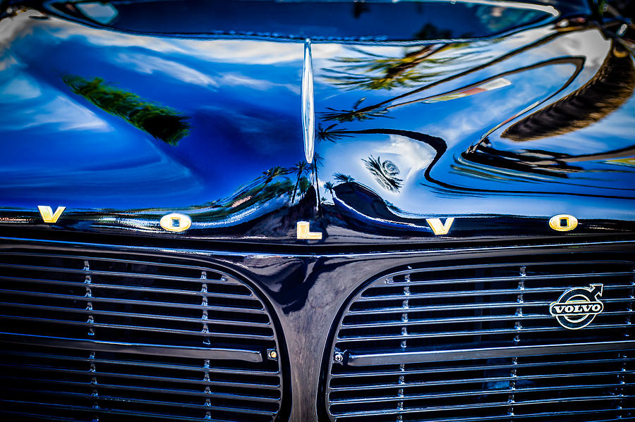 Volvo Grille Emblem #1 Photograph by Jill Reger