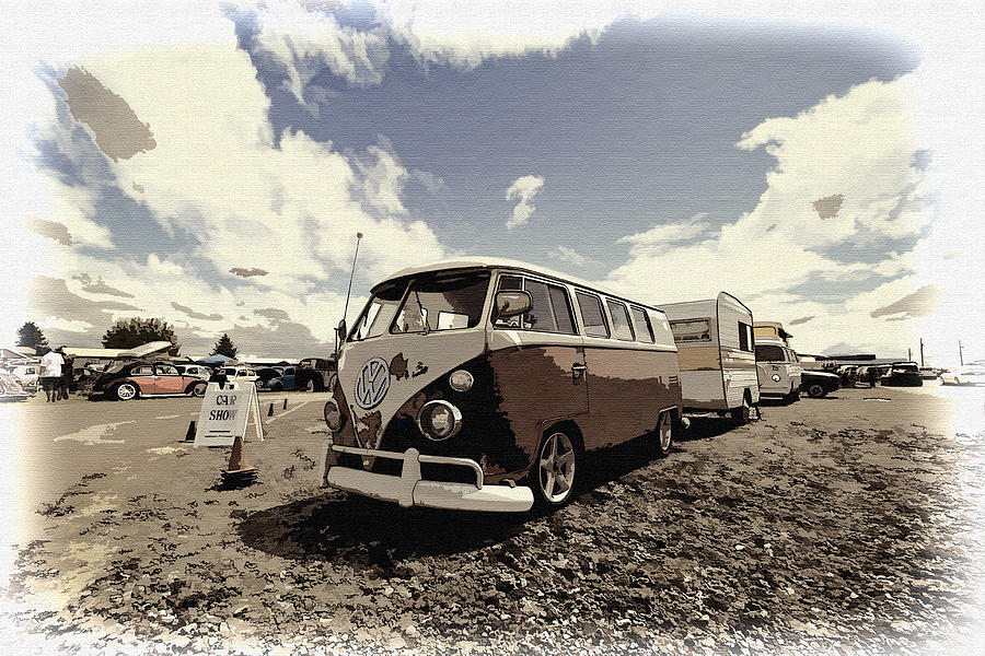VW Bus Show #2 Photograph by Steve McKinzie