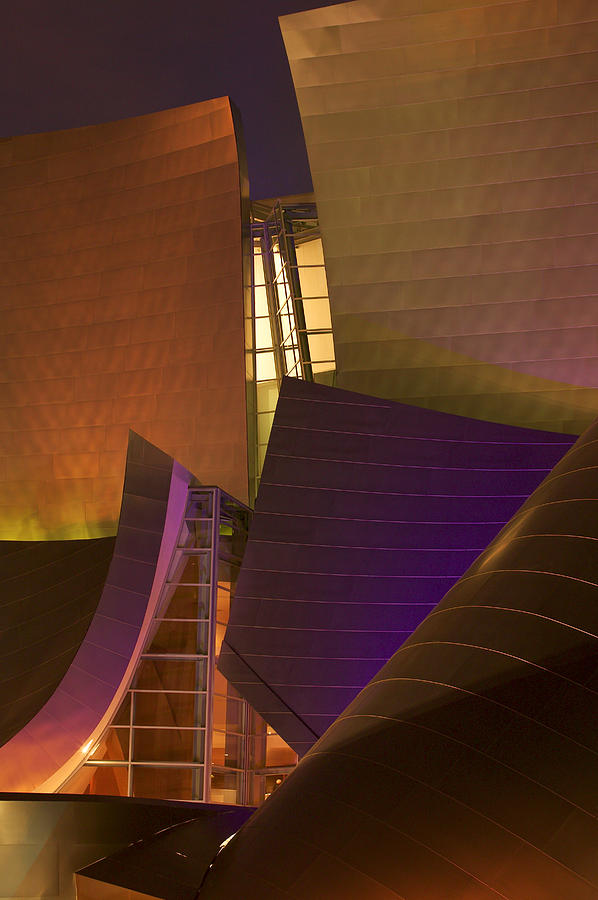 Walt Disney Concert Hall By Frank Gehry #1 Photograph by Mark Harmel