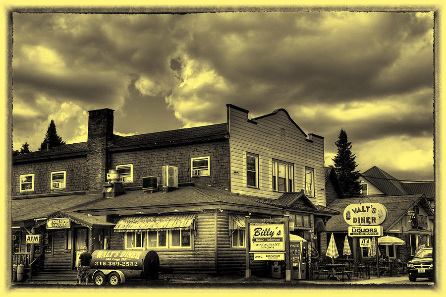 Walts Diner and Billys Restaurant #2 Photograph by David Patterson