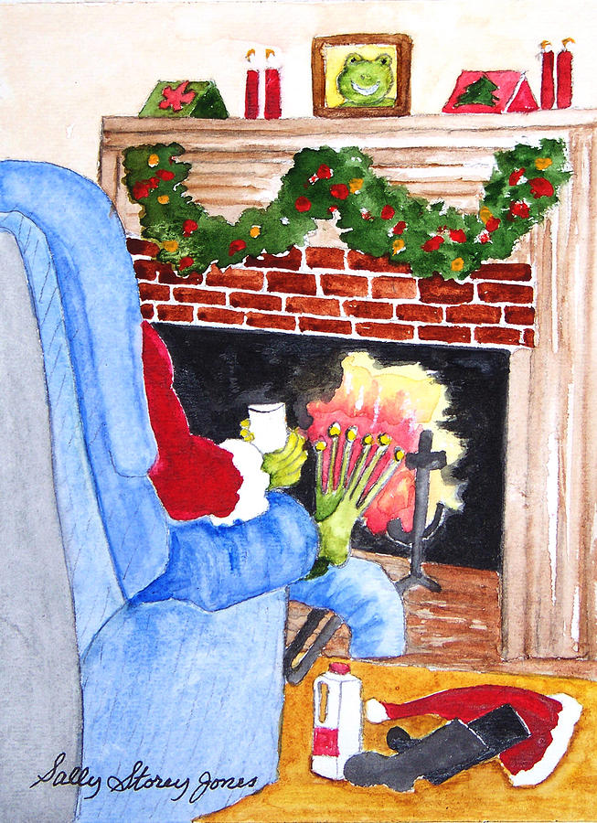 Warmest Wishes Painting by Sally Storey Jones - Fine Art America