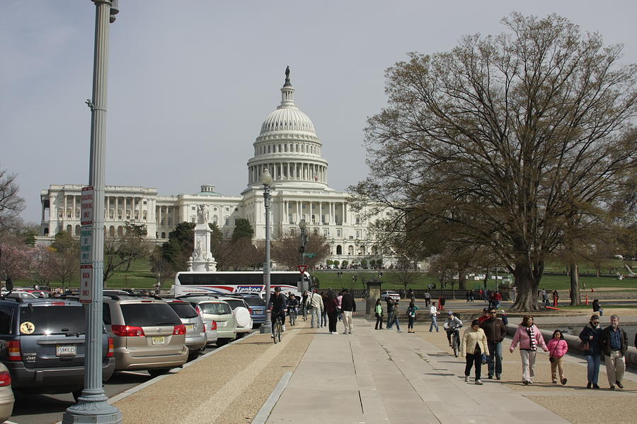Architecture Photograph - Washington DC - US Capitol - 01133 #1 by DC Photographer