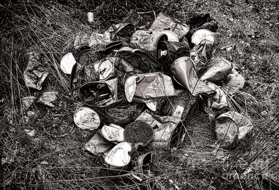 Drum Photograph - Waste #1 by Olivier Le Queinec