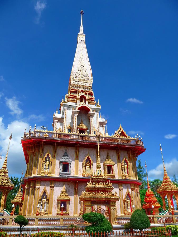 Wat Chalong Phuket Thailand Photograph by Julia Fine Art And Photography