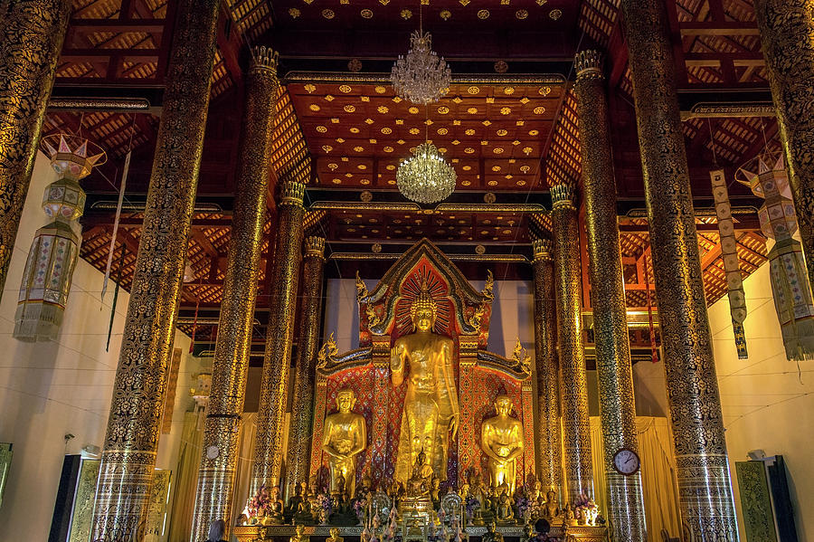 Wat Cheddi Luang - Chiang Mai - Thailand #1 Photograph by Steve Allen