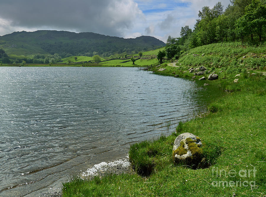 Trout Photograph - Watendlath Tarn in the Lake District Cumbria #2 by Louise Heusinkveld