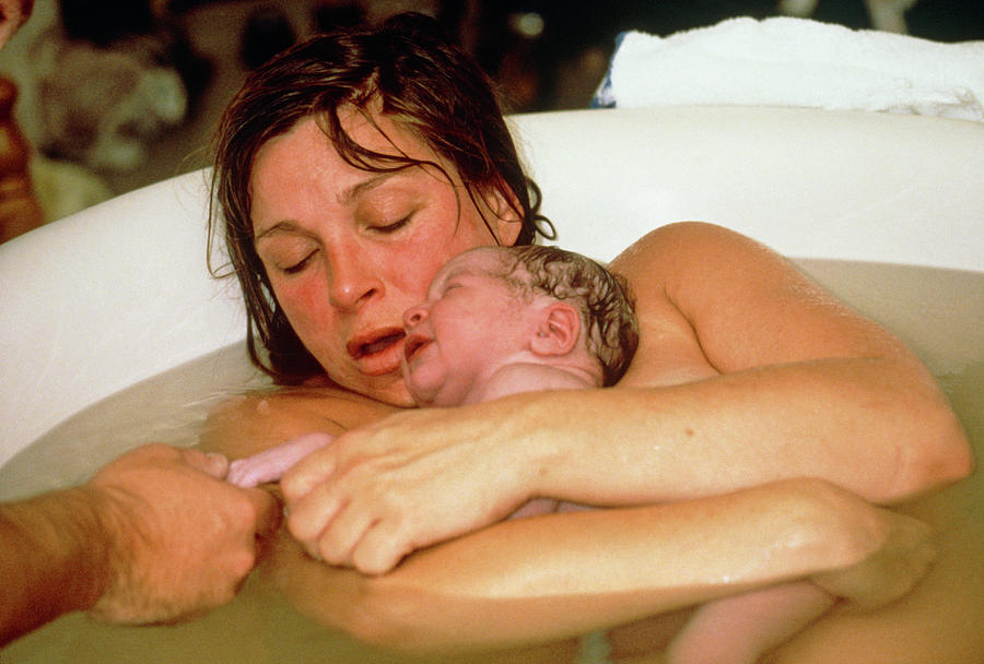 Water Birth #1 by Eddie Lawrence/science Photo Library