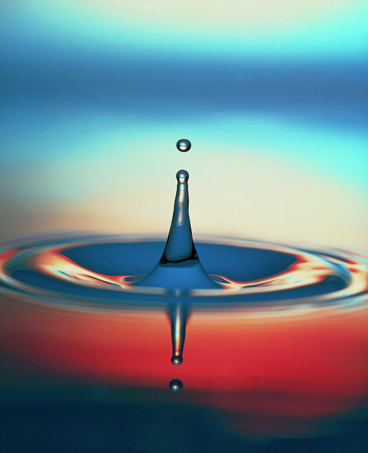 Water Drop Impact Photograph by Adam Hart-davis/science Photo Library ...