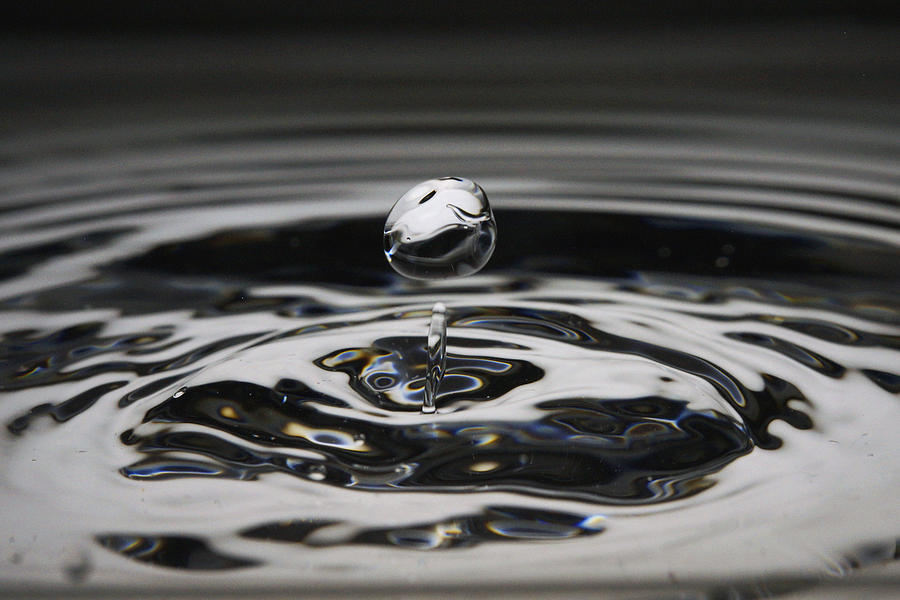 Water Droplet #1 Photograph by Hiroya Minakuchi