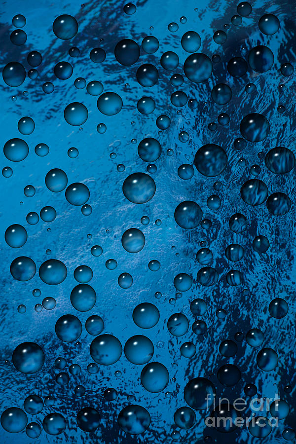Water Drops #1 Photograph by Dennis D Potokar