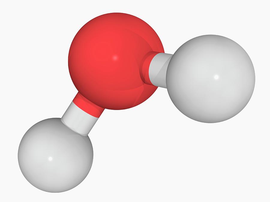 Water Molecule Photograph by Laguna Design/science Photo Library - Fine ...