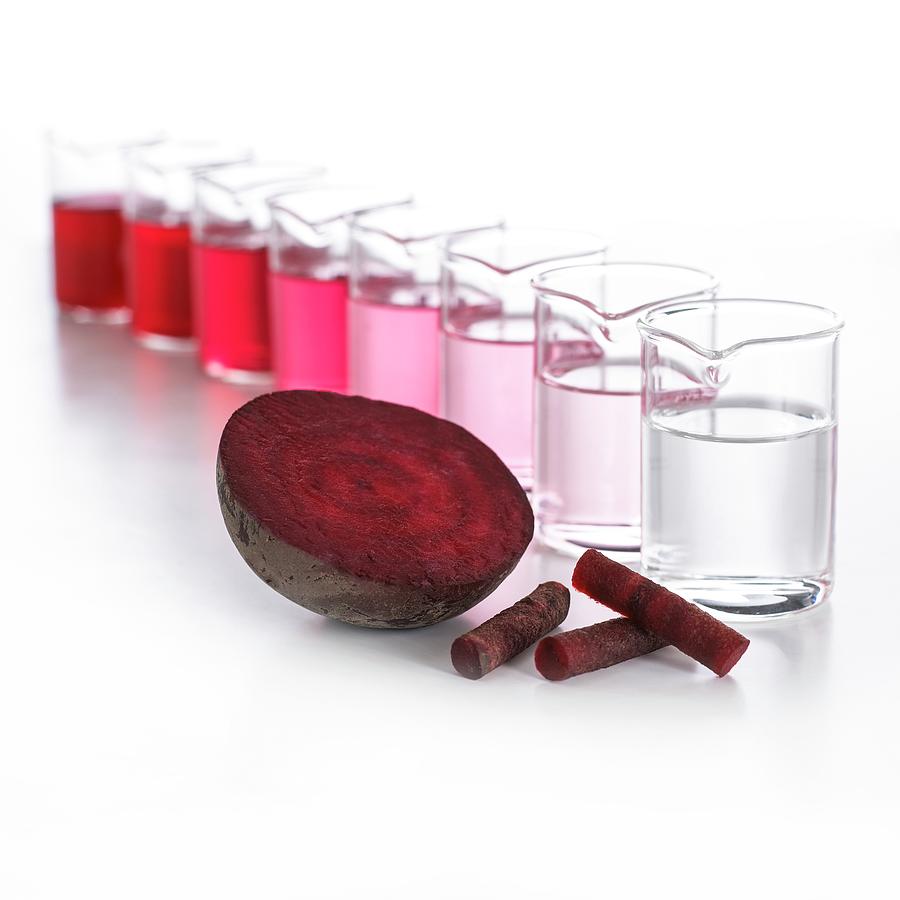 water-samples-coloured-with-beetroot-photograph-by-science-photo-library