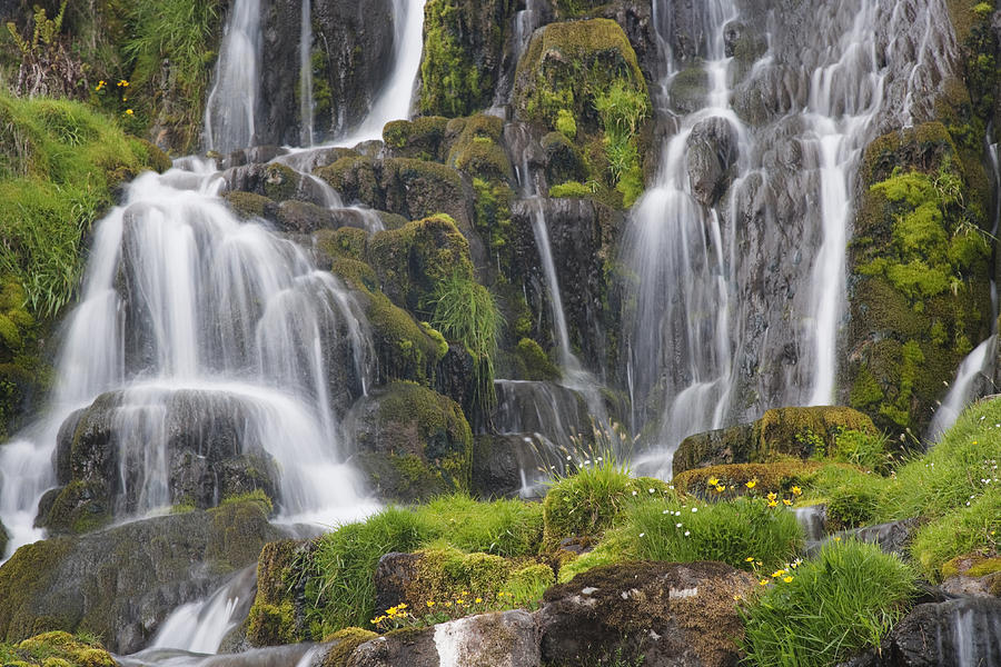 Waterfall On Isle Of Skye Scotland #1 Photograph by Bill Coster