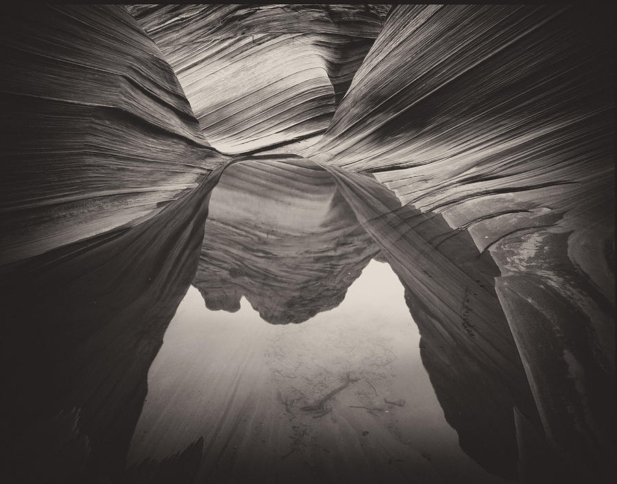 Nature Photograph - Wave Reflection by Alan Kepler