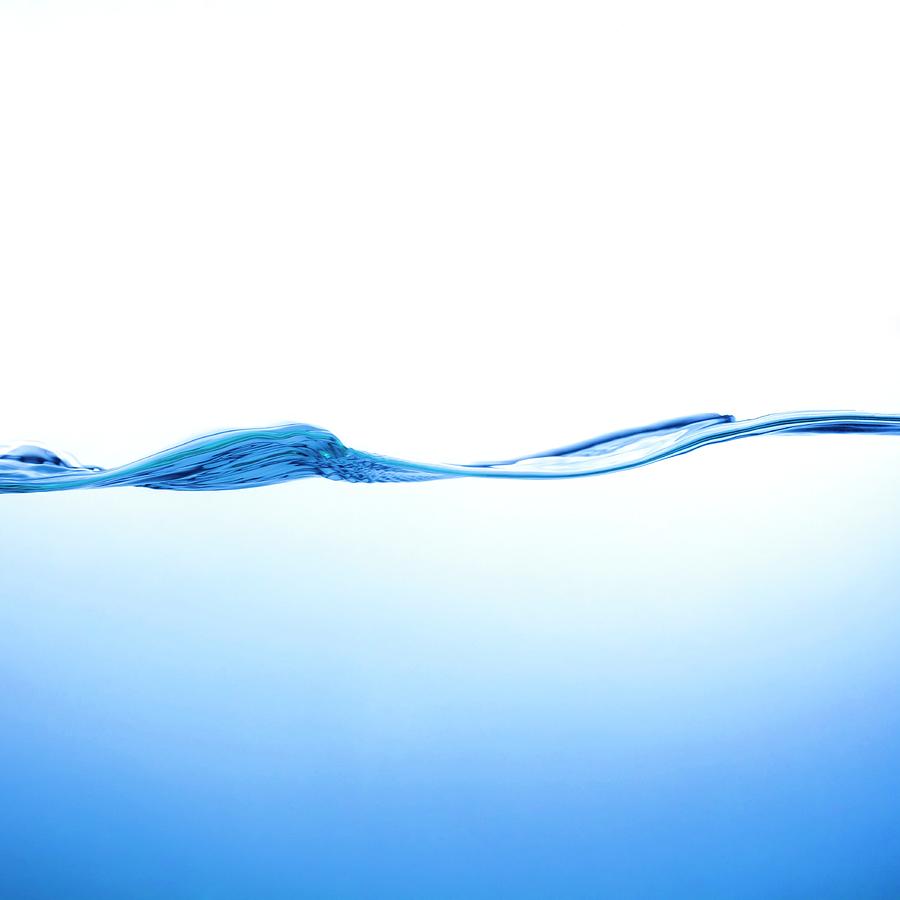 Water Photograph - Waves In Water #1 by Science Photo Library