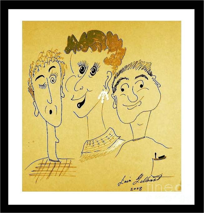 We are family #3 Drawing by Iris Gelbart