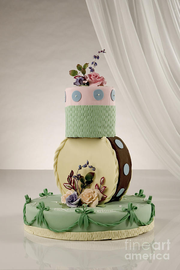 Wedding Cake #1 Photograph by Rotem Studio