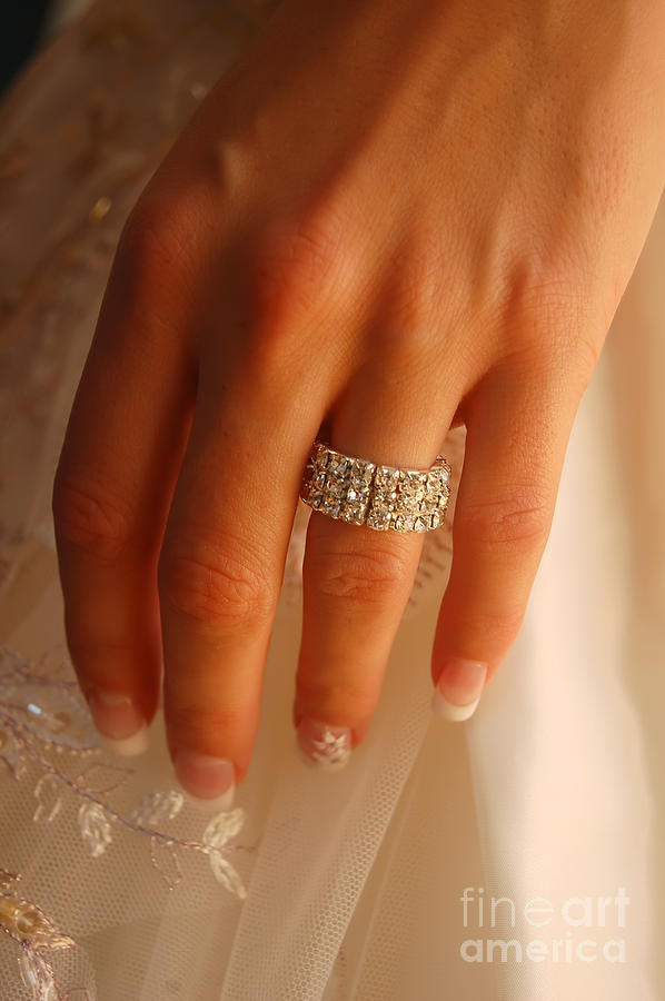 Wedding ring #1 Photograph by Michal Bednarek