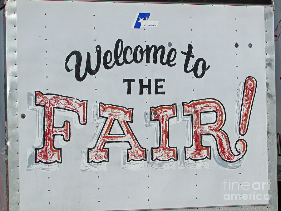 Welcome To The Fair Photograph by Jamie Smith