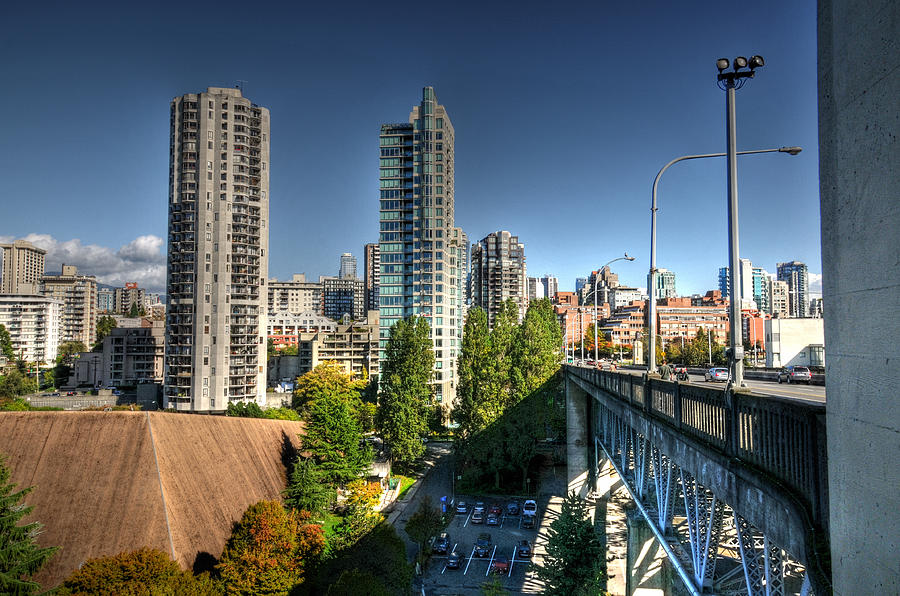 Landscape Photograph - West End Vancouver #1 by Doug Farmer