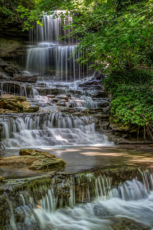 West Milton Falls III Photograph by Dawn M Smith - Fine Art America