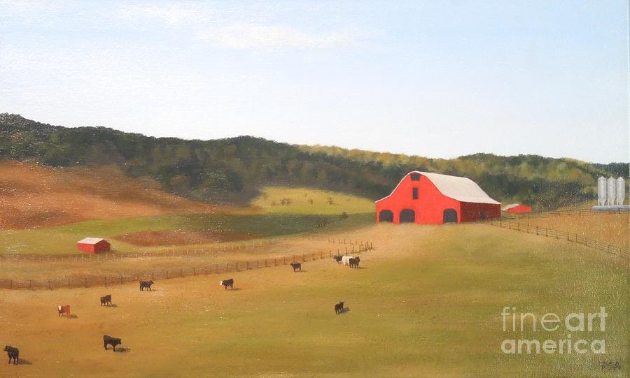 West Virginia Byway Painting by Phyllis Andrews