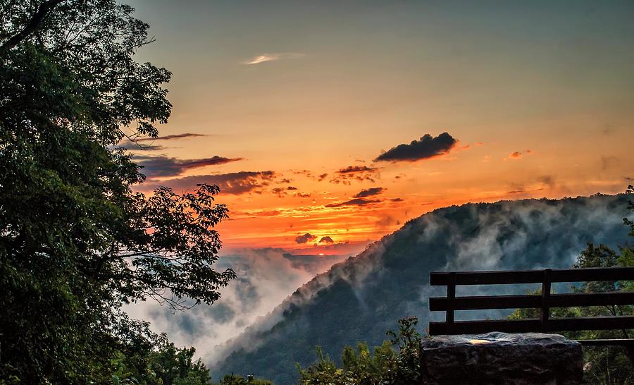 West Virginia Sunset Photograph By Steve Harrington 
