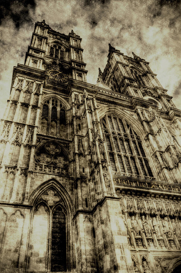 Westminster Abbey London Vintage #1 Photograph by David Pyatt