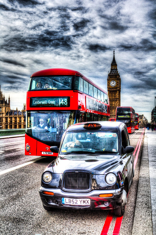 Westminster Bridge London #1 Photograph by David Pyatt