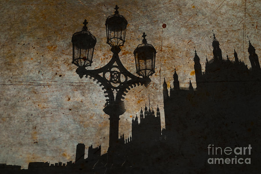 Westminster Silhouette #1 Digital Art by Matt Malloy