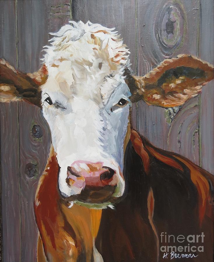 Whats Your Beef Painting by Holly Bartlett Brannan