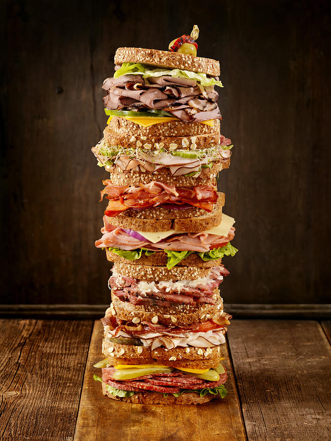 Whats your Favourite Sandwich #1 Photograph by LauriPatterson