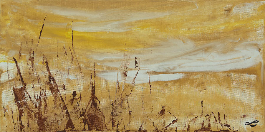 Wheat Fields Painting