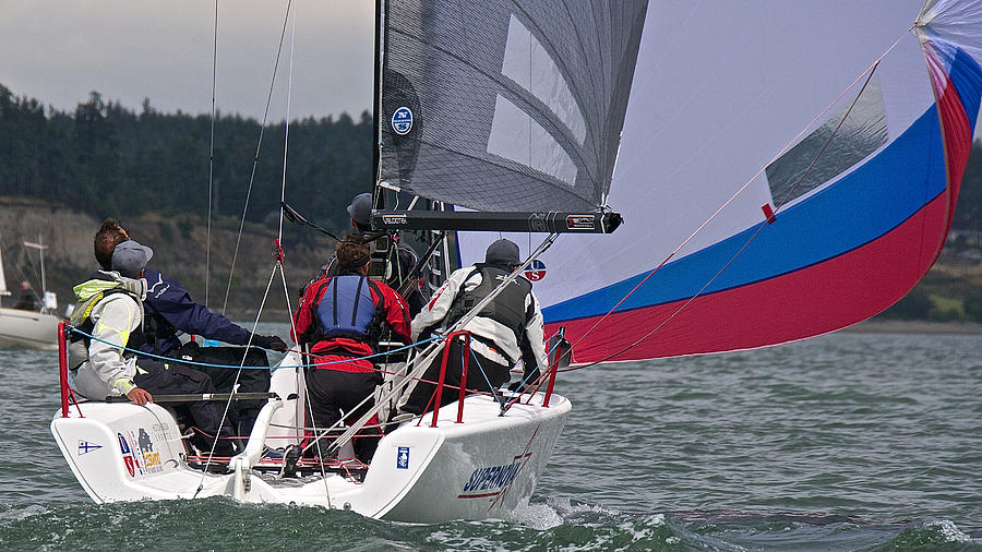 Whidbey Race Week #1 Photograph by Steven Lapkin