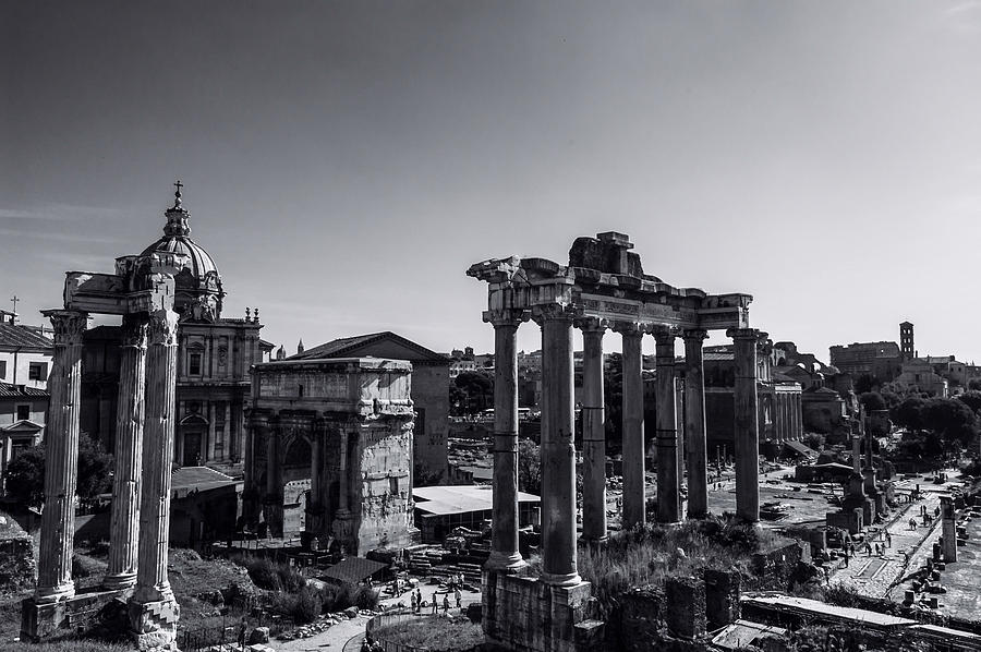 Architecture Photograph - Whispers from the past - italian landscape - Rome by AM FineArtPrints