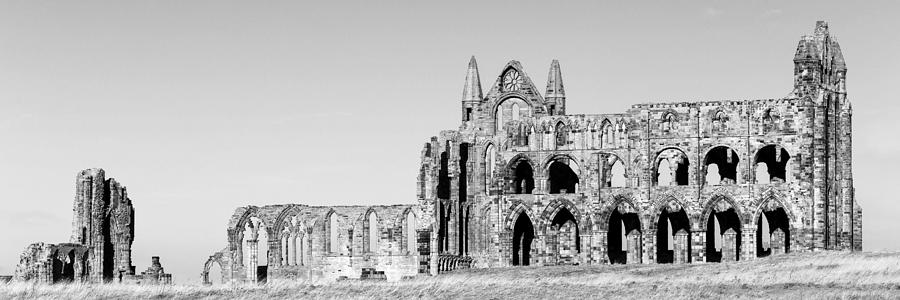 Whitby Abbey panorama #1 Photograph by Paul Cowan