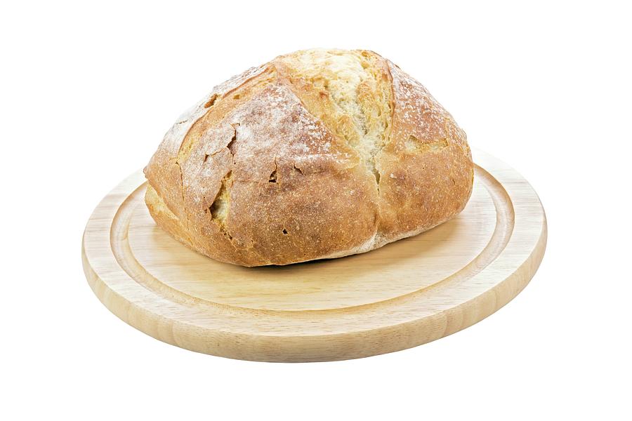 White Artisan Bread. #1 Photograph by Geoff Kidd/science Photo Library