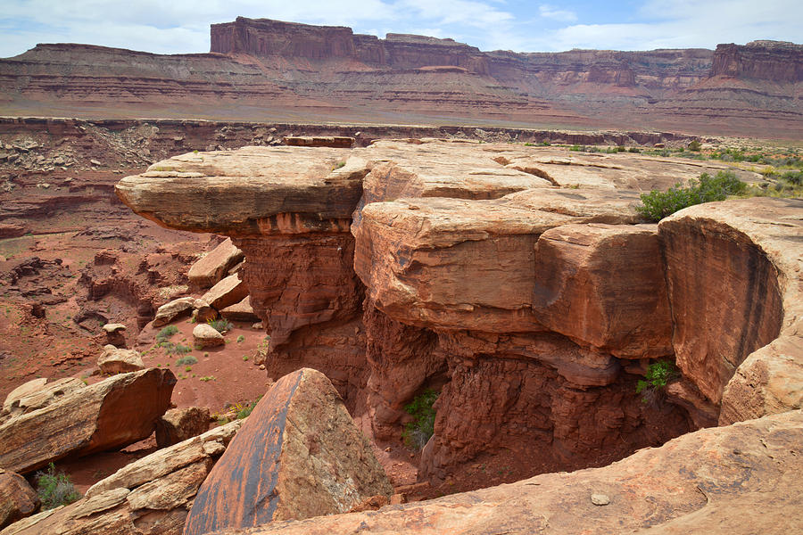 White Rim #2 Photograph by Ray Mathis
