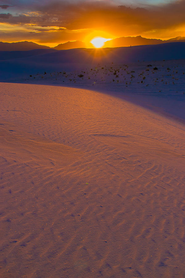 White Sands Sunset Photograph By Tommy Farnsworth Fine Art America