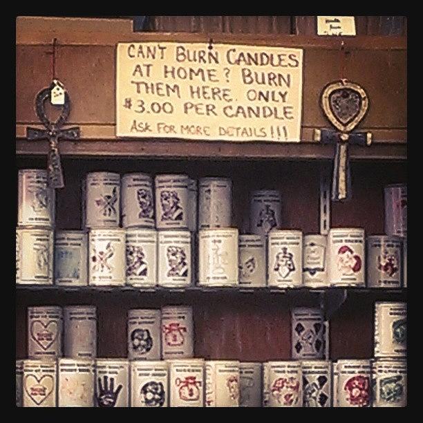 Chicago Photograph - #1) Why Cant You Burn Candles At #1 by C K