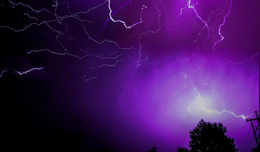 Wicked Nebraska Lightning Photograph by NebraskaSC - Fine Art America