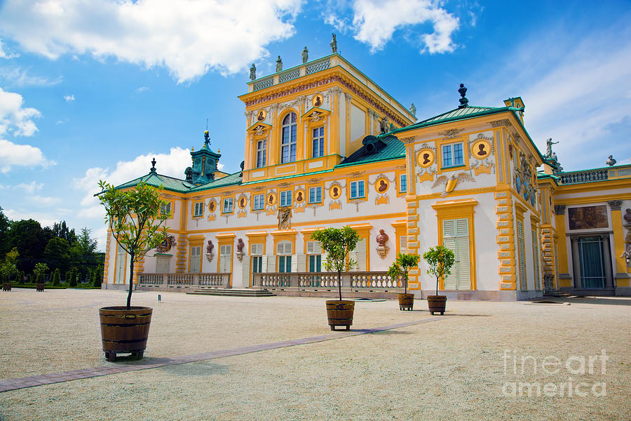 Wilanow Palace in Warsaw Poland #1 Photograph by Michal Bednarek