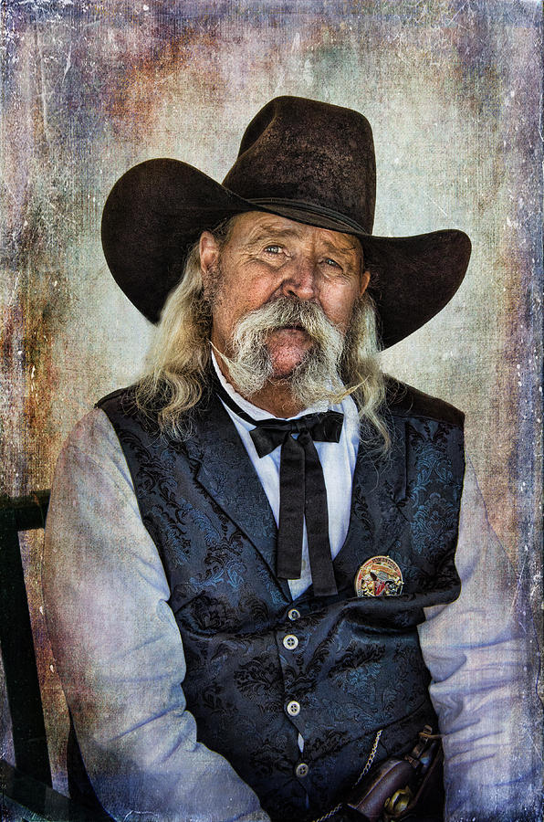 Wild West Cowboy Photograph by Barbara Manis - Pixels