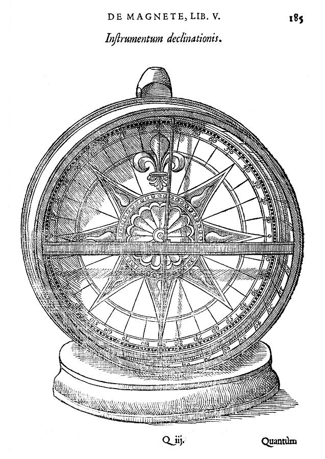 William Gilbert, De Magnete, 1600 #1 by Science Source