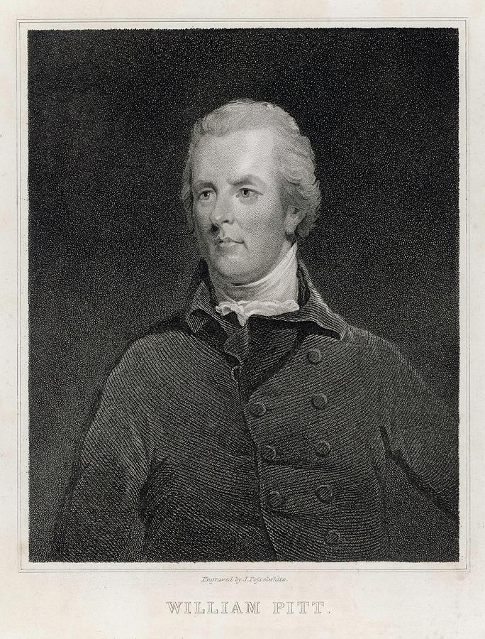 William Pitt The Younger English Drawing by Mary Evans Picture Library ...