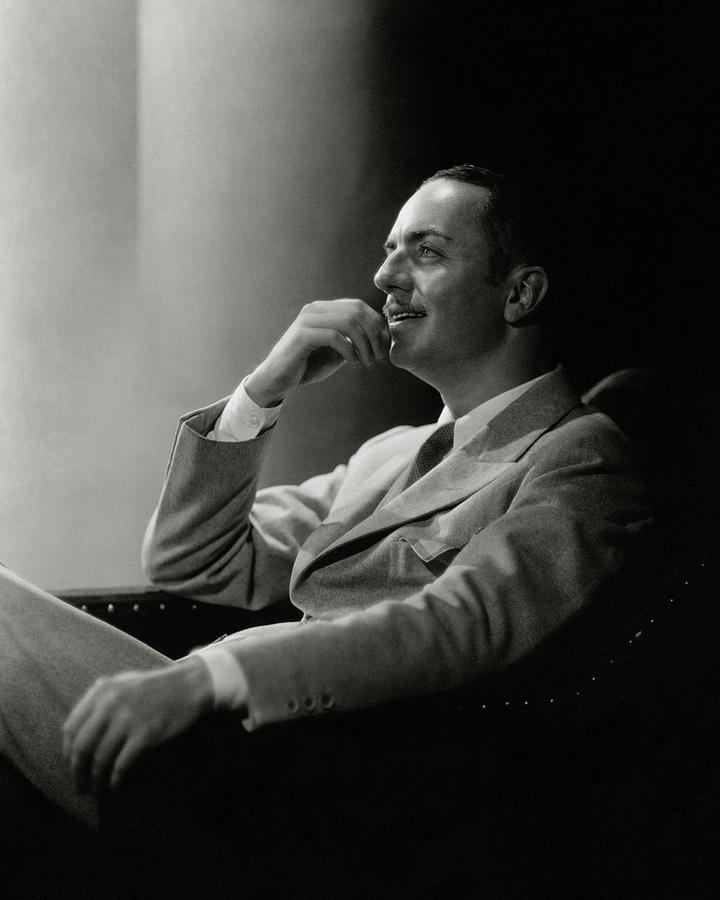 William Powell Wearing A Suit #2 Photograph by Barnaba