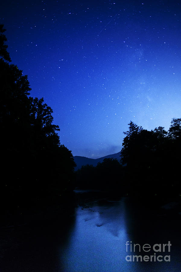 Spring Photograph - Williams River Summer Solstice Night #1 by Thomas R Fletcher