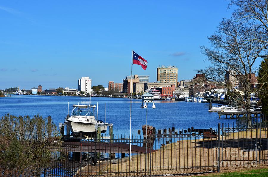 Wilmington Waterfront Skyline #2 Photograph by Bob Sample